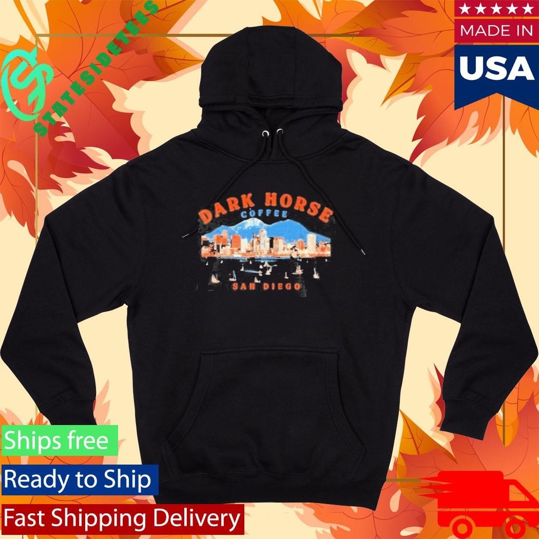 Dark Horse Coffee Roasters Skyline Shirt Unisex , , , Long Sleeve Tee