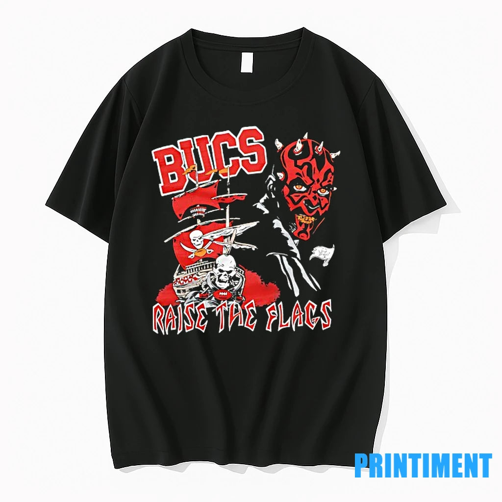 Darth Maul X Tampa Bay Buccaneers Football Raise The Flags Tshirts Sweater