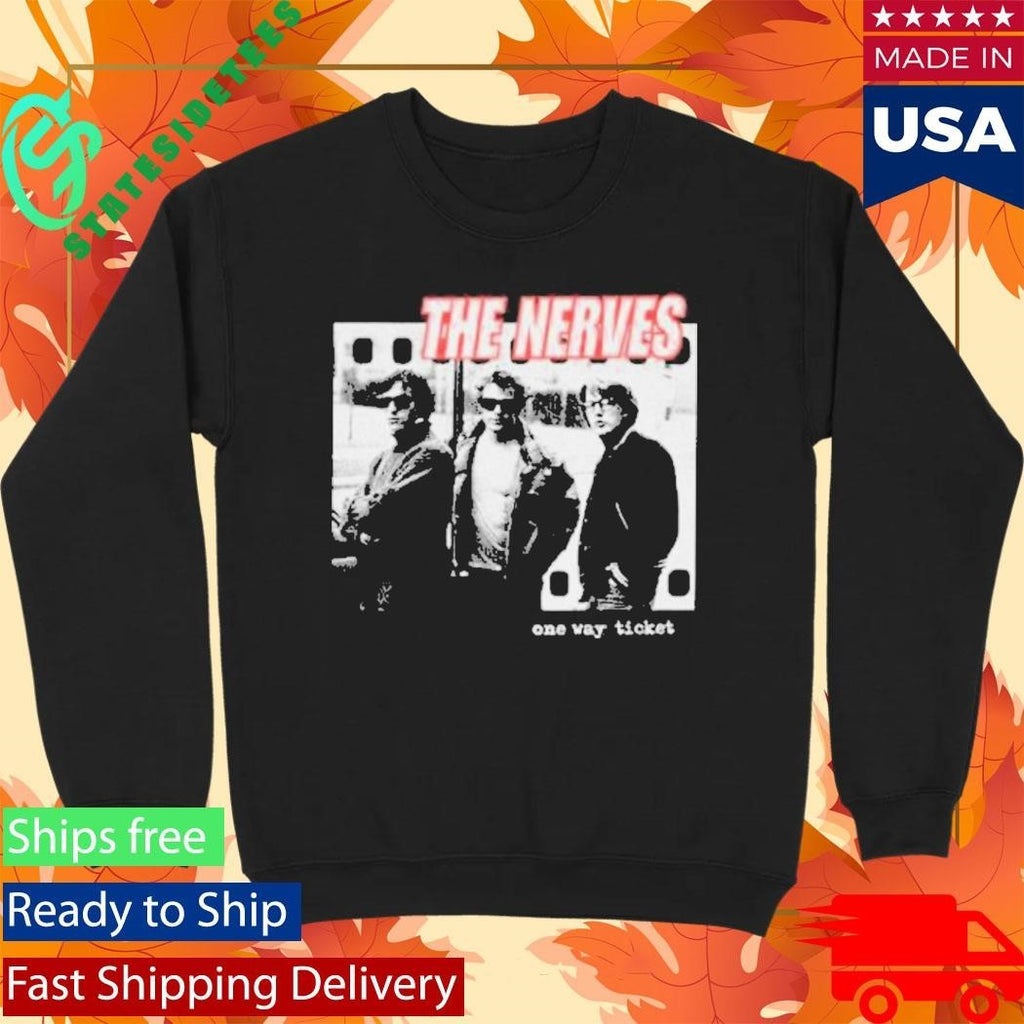 Das Bootleg One Way Ticket Shirt Unisex , , , Long Sleeve Tee
