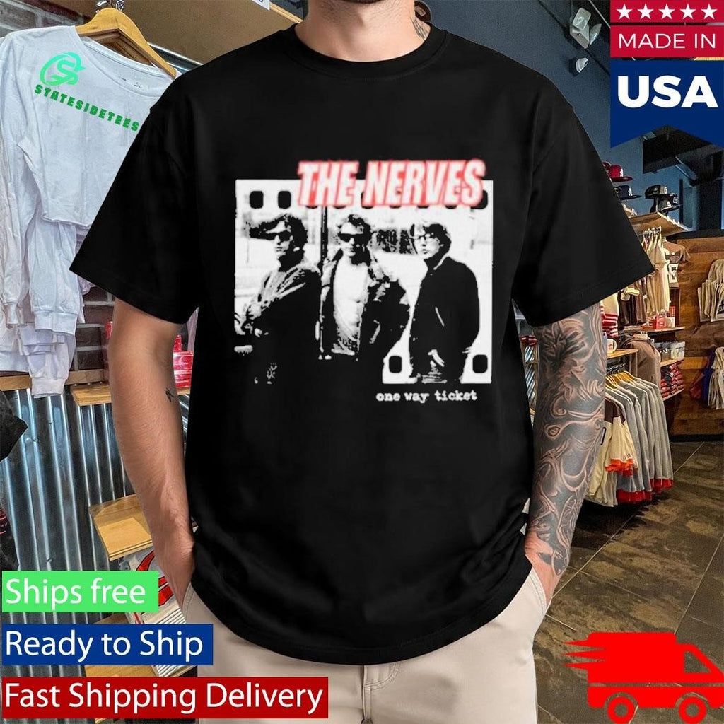 Das Bootleg One Way Ticket Shirt Unisex , , , Long Sleeve Tee