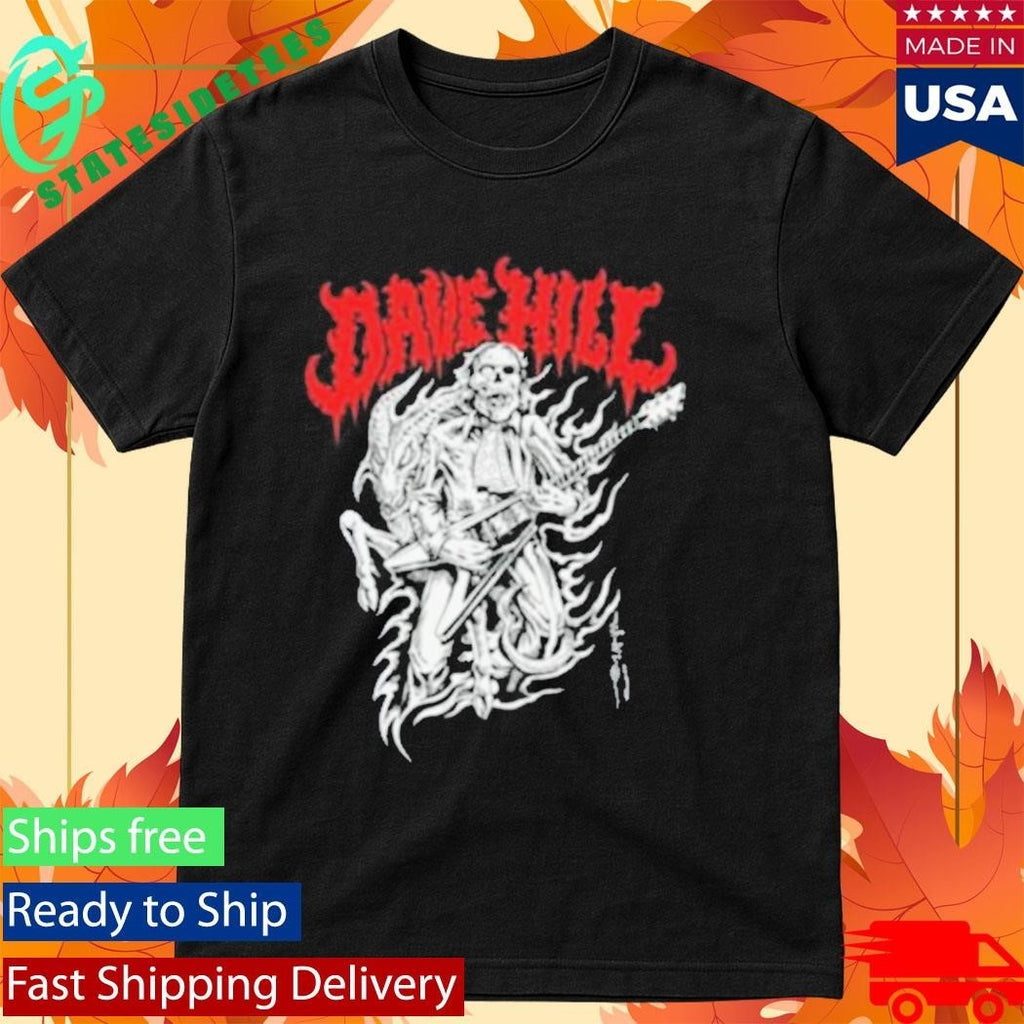 Dave Hill Skullface By Artist Tim Lehi Shirt Unisex , , , Long Sleeve Tee