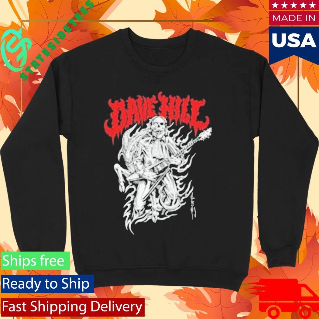 Dave Hill Skullface By Artist Tim Lehi Shirt Unisex , , , Long Sleeve Tee