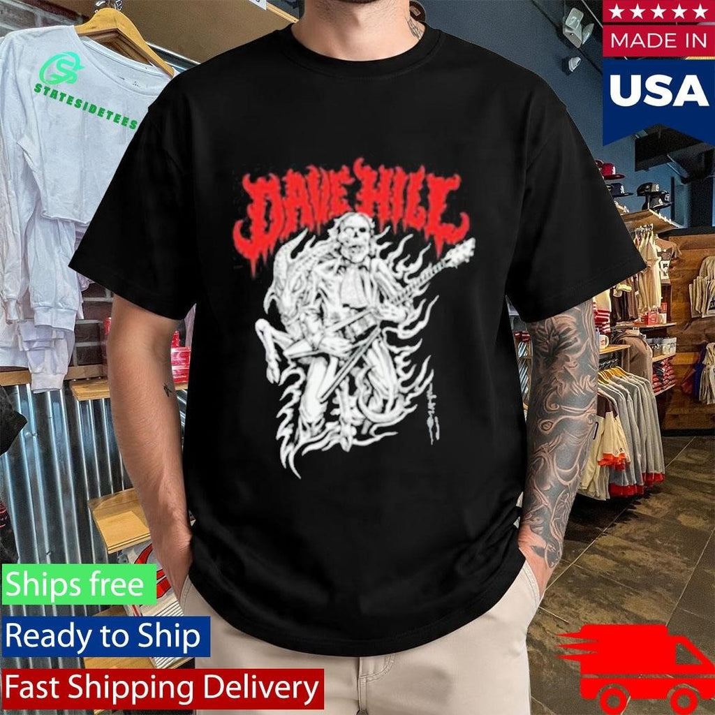 Dave Hill Skullface By Artist Tim Lehi Shirt Unisex , , , Long Sleeve Tee