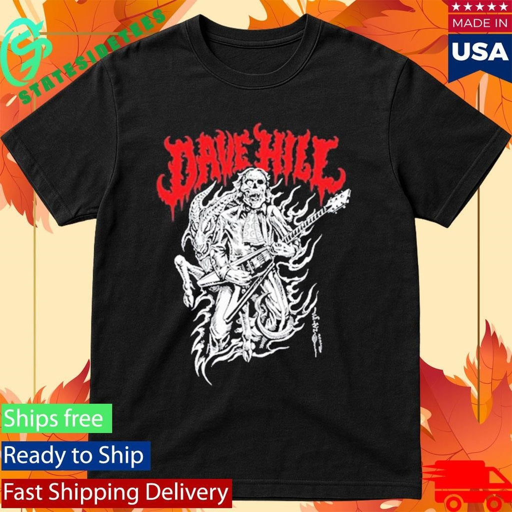 Dave Hill Skullface Shirt Unisex , , , Long Sleeve Tee