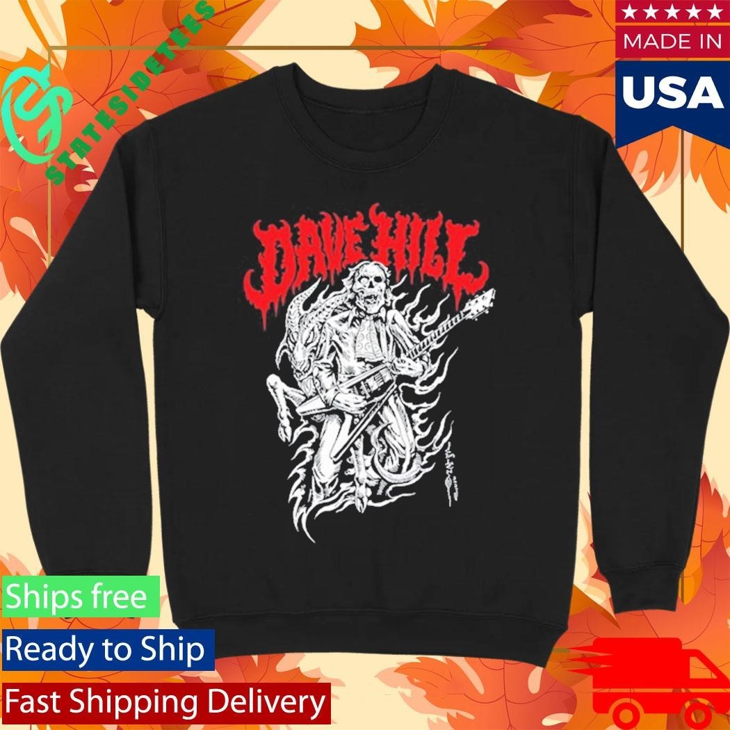 Dave Hill Skullface Shirt Unisex , , , Long Sleeve Tee