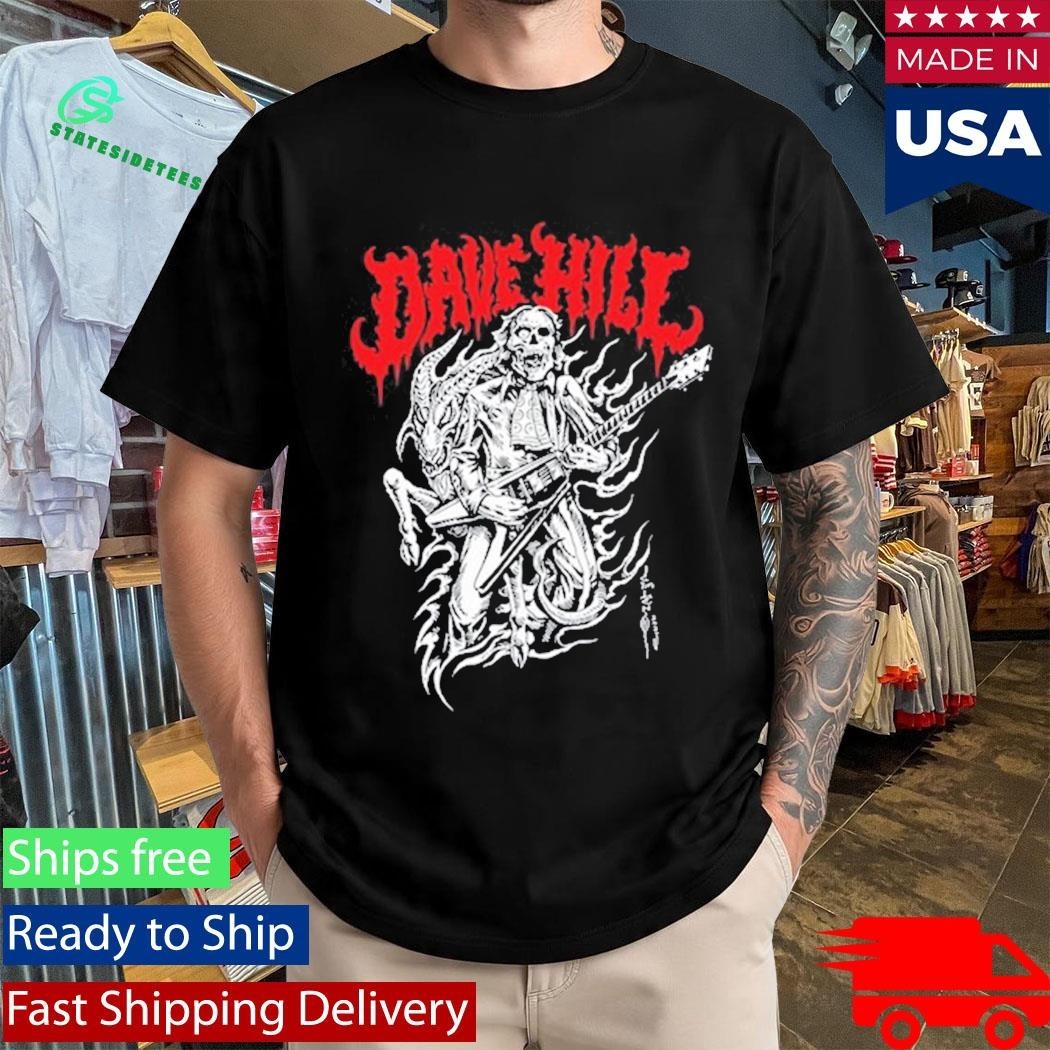 Dave Hill Skullface Shirt Unisex , , , Long Sleeve Tee