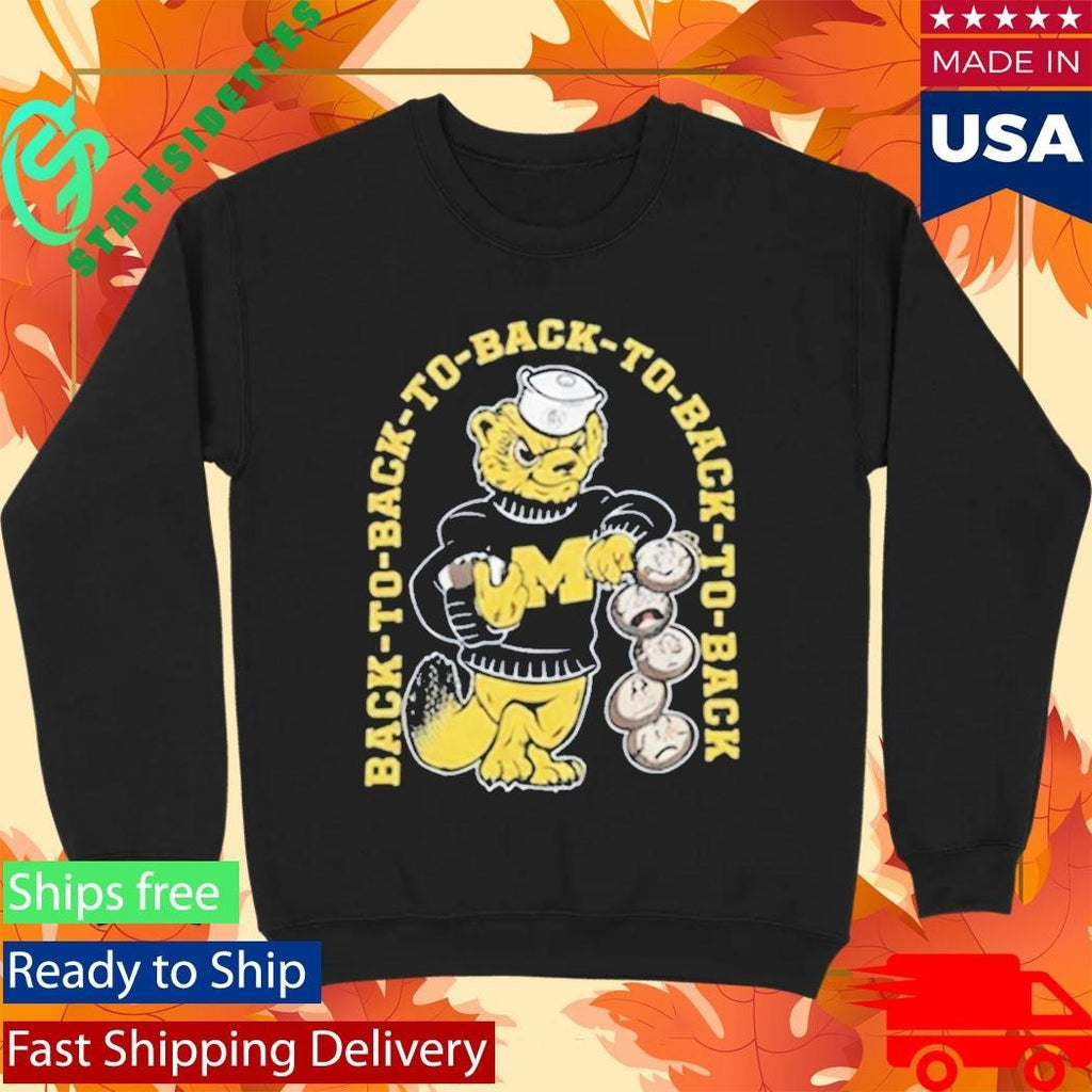 Dave Portnoy Michigan Back To Back Shirt Unisex , , , Long Sleeve Tee