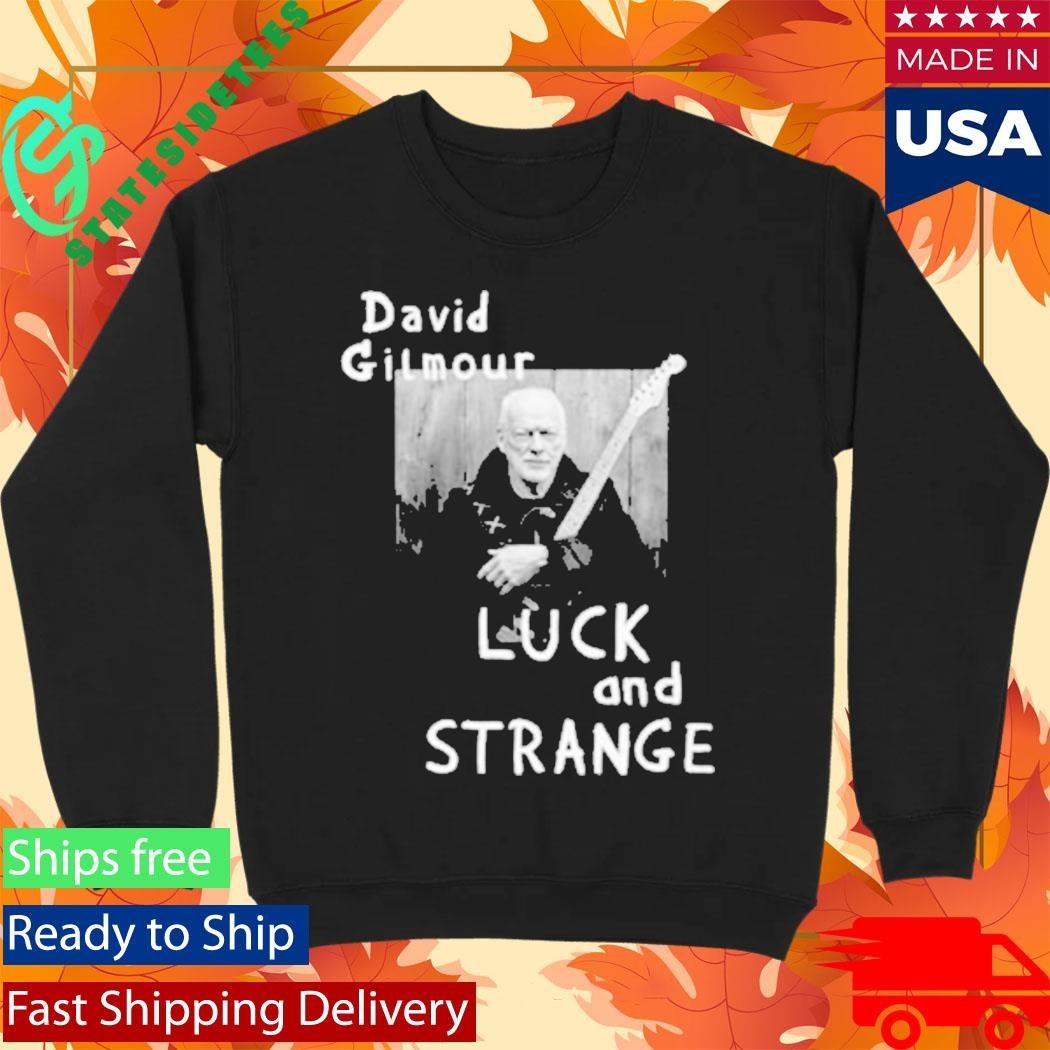 David Gilmour Luck And Strange Tour Portrait Shirt Unisex , , , Long Sleeve Tee
