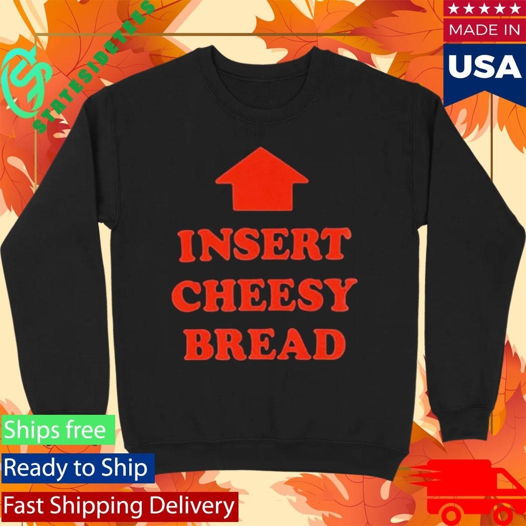 David Montgomery Insert Cheesy Bread Shirt Unisex , , , Long Sleeve Tee