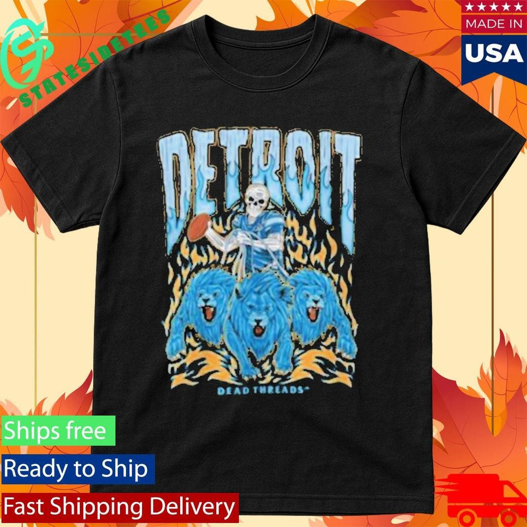 Dead Threads Detroit Football Shirt Unisex , , , Long Sleeve Tee