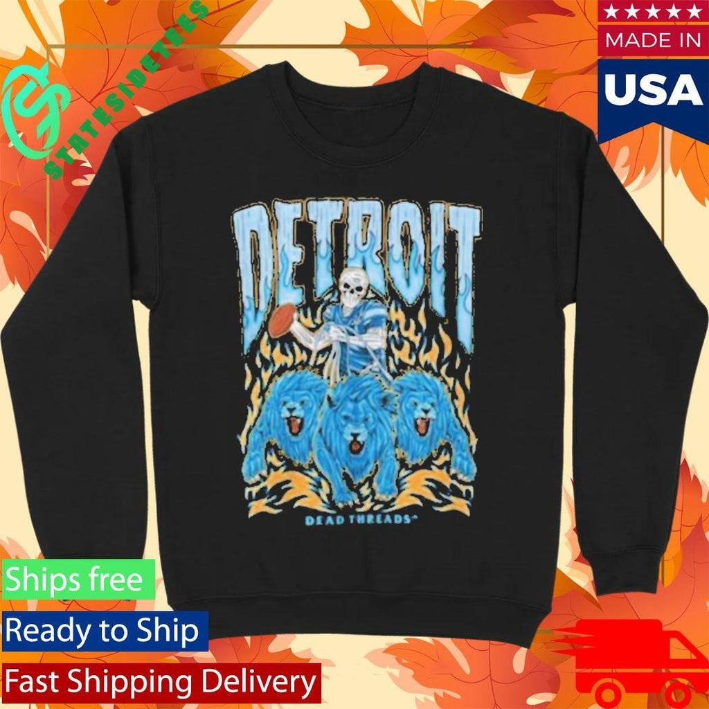 Dead Threads Detroit Football Shirt Unisex , , , Long Sleeve Tee