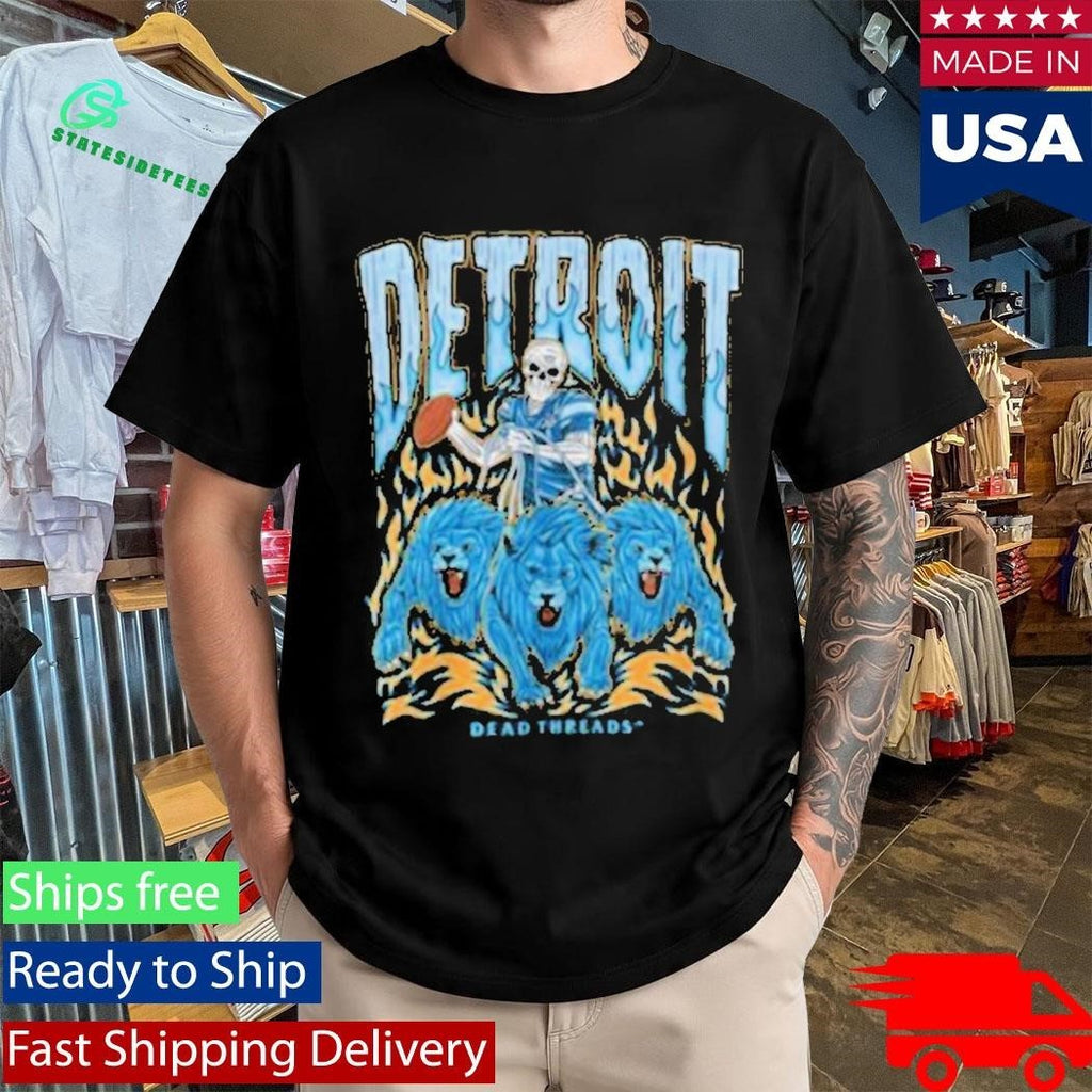 Dead Threads Detroit Football Shirt Unisex , , , Long Sleeve Tee