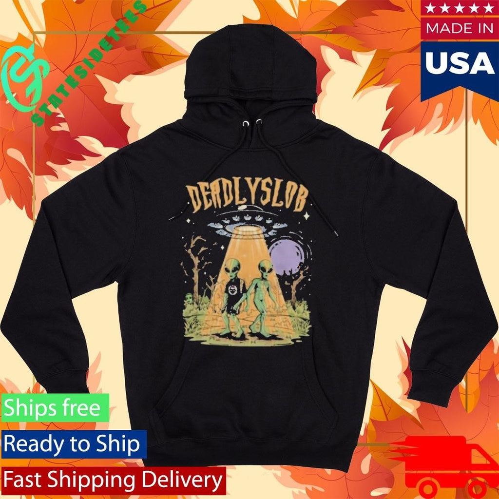 Deadly Lob Alien Invasion Shirt Unisex , , , Long Sleeve Tee
