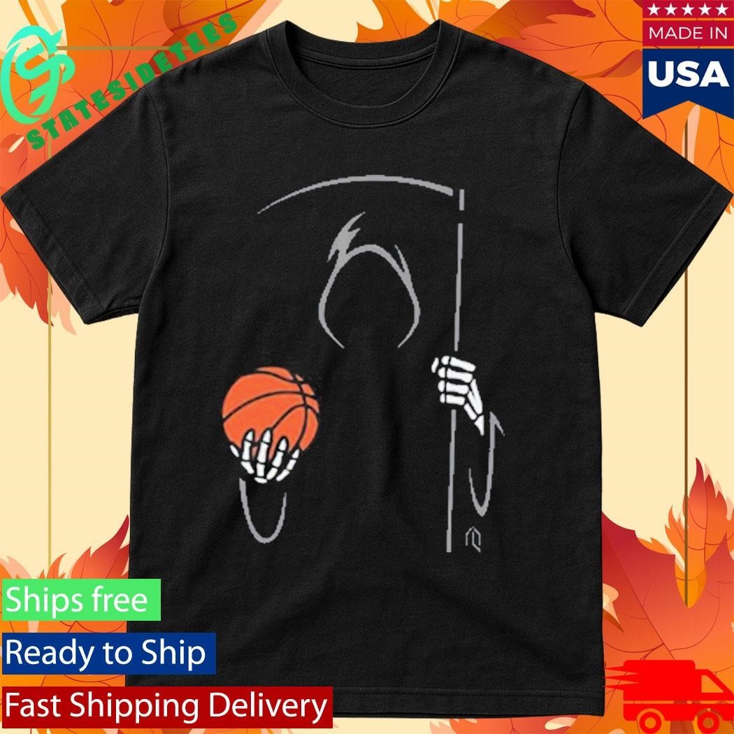 Death Basketball Reaper Shirt Unisex , , , Long Sleeve Tee