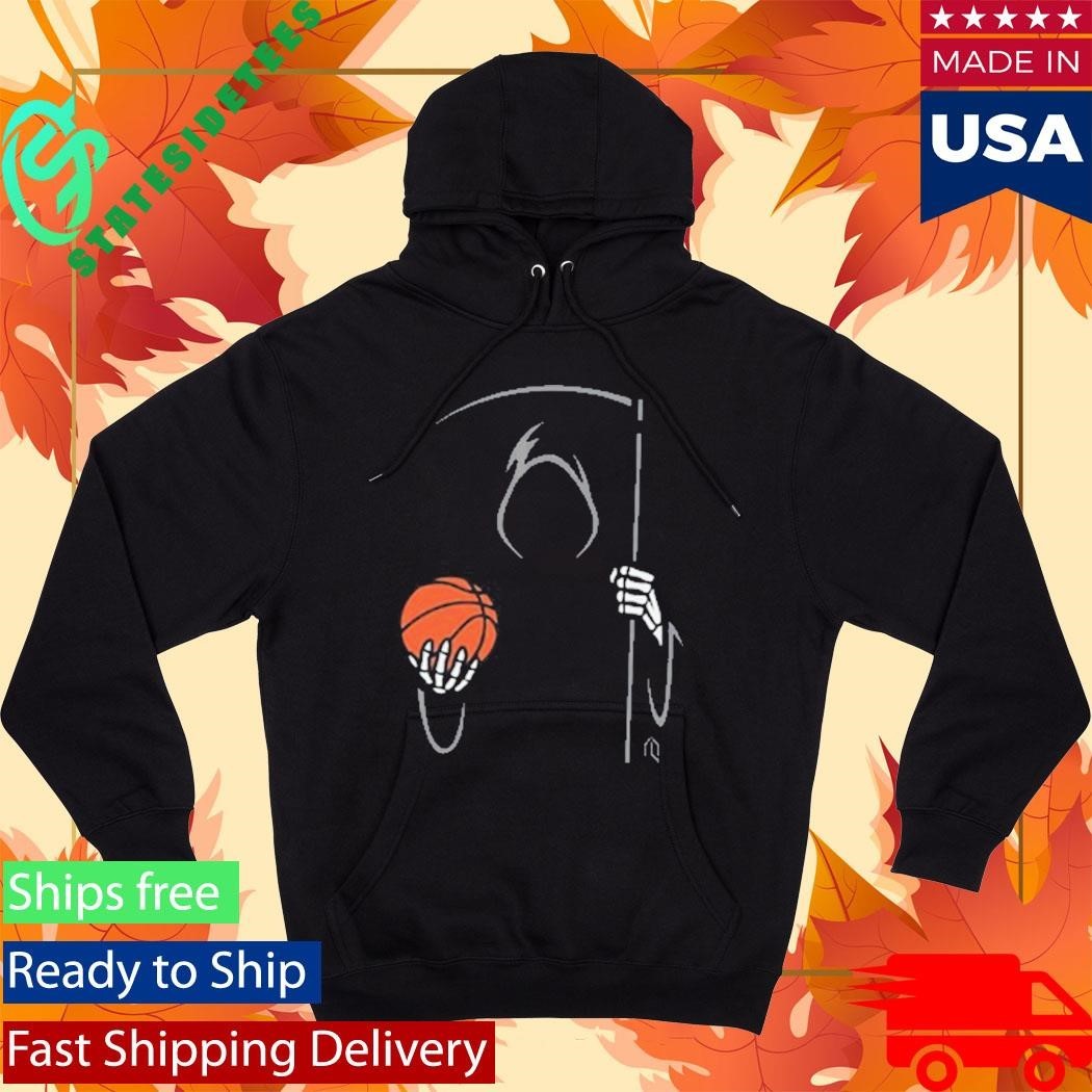 Death Basketball Reaper Shirt Unisex , , , Long Sleeve Tee