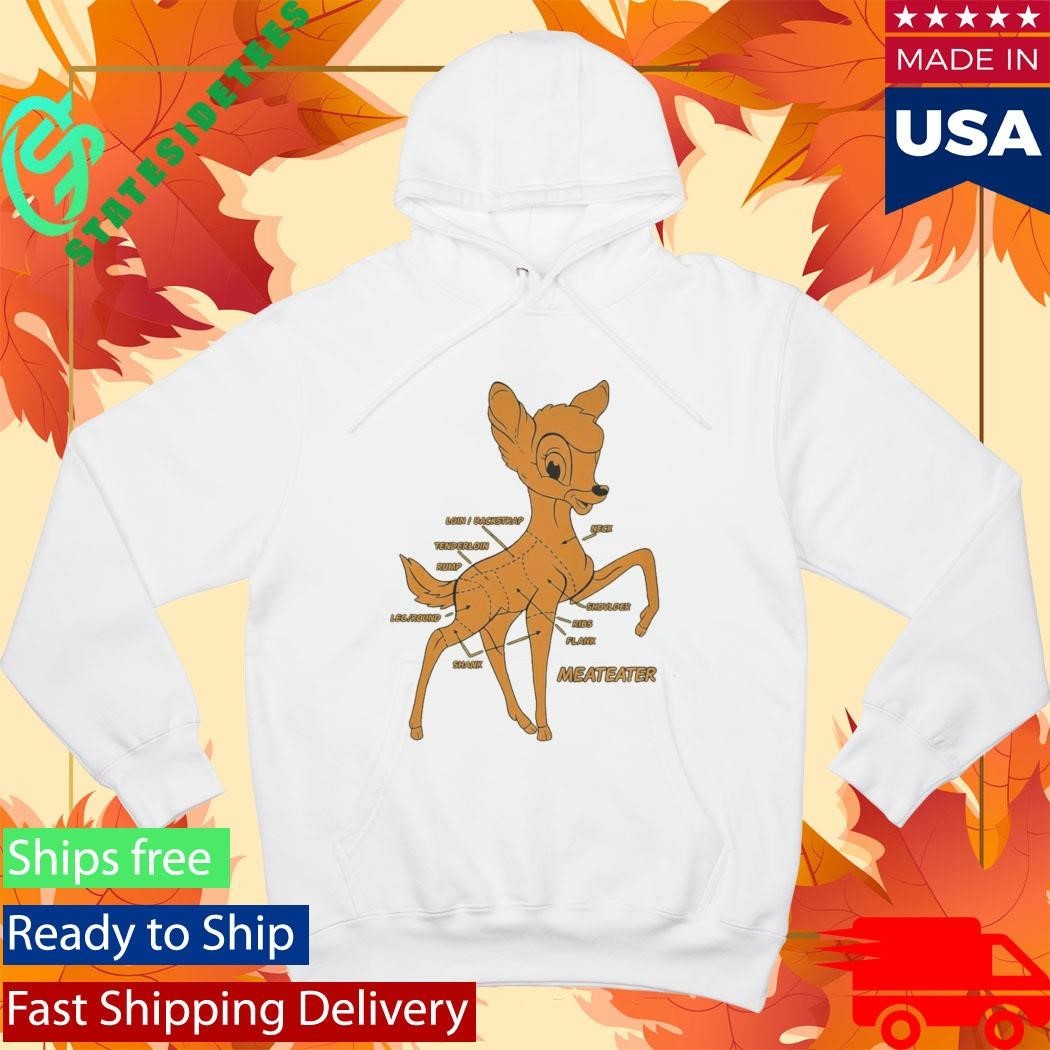 Deer Butchering Bambi Meateater 2025 Shirt Unisex , , , Long Sleeve Tee