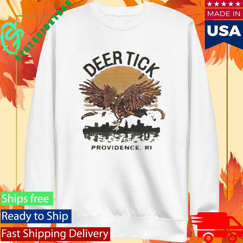 Deer Tick Rooster Shirt Unisex , , , Long Sleeve Tee