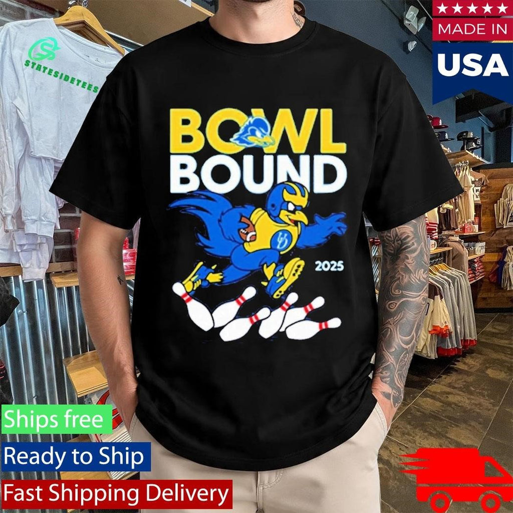 Delaware Blue Hens Bowl Bound 2025 Shirt Unisex , , , Long Sleeve Tee