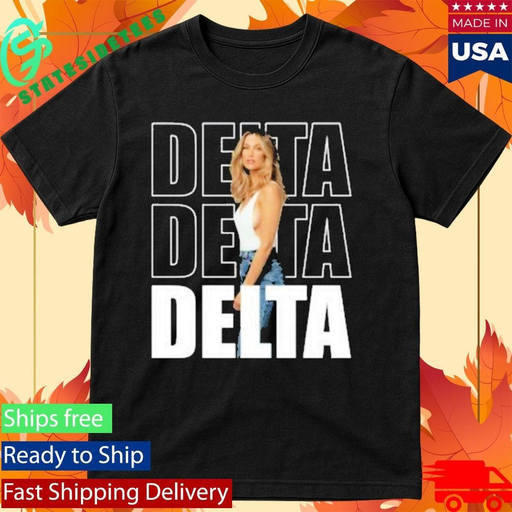 Delta Goodrem Delta Logo Shirt Unisex , , , Long Sleeve Tee