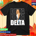 Delta Goodrem Delta Logo Shirt Unisex , , , Long Sleeve Tee