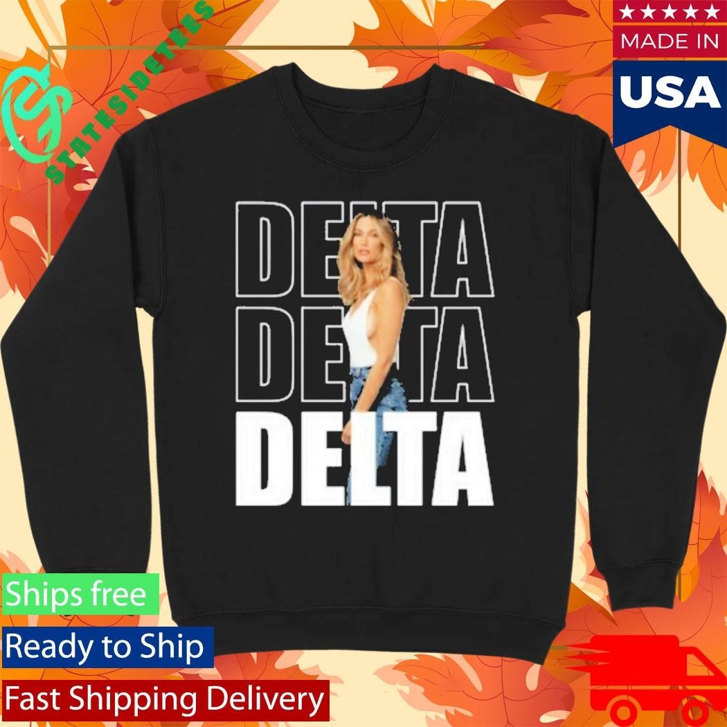 Delta Goodrem Delta Logo Shirt Unisex , , , Long Sleeve Tee