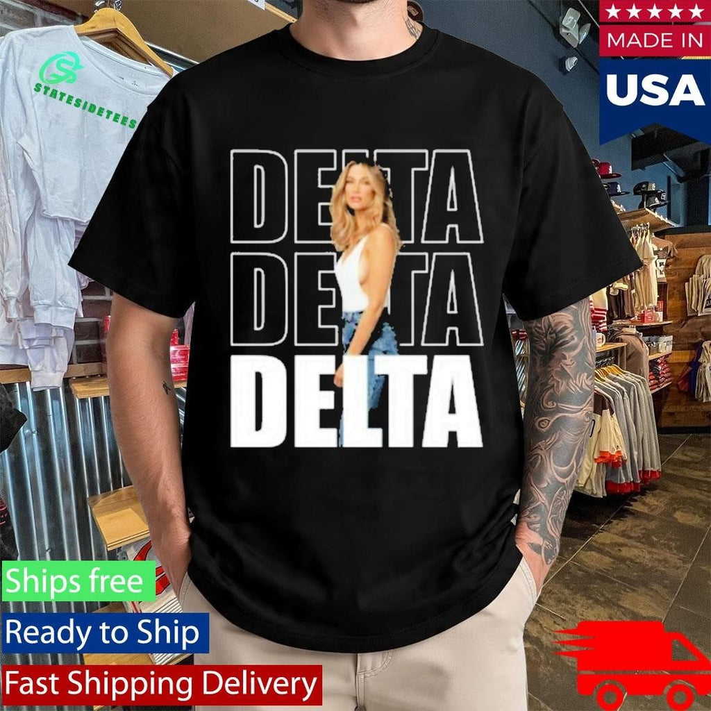 Delta Goodrem Delta Logo Shirt Unisex , , , Long Sleeve Tee