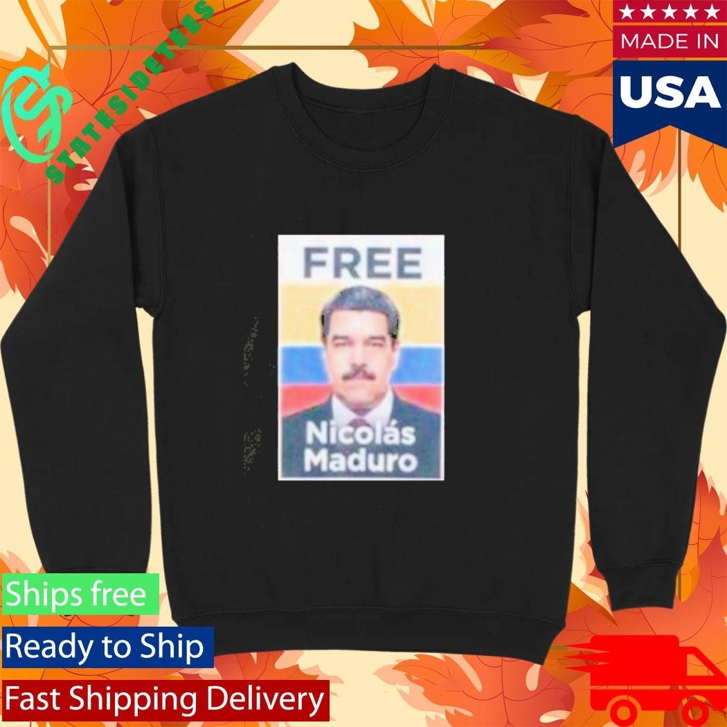 Democrats Free Nicolas Maduro Shirt Unisex , , , Long Sleeve Tee