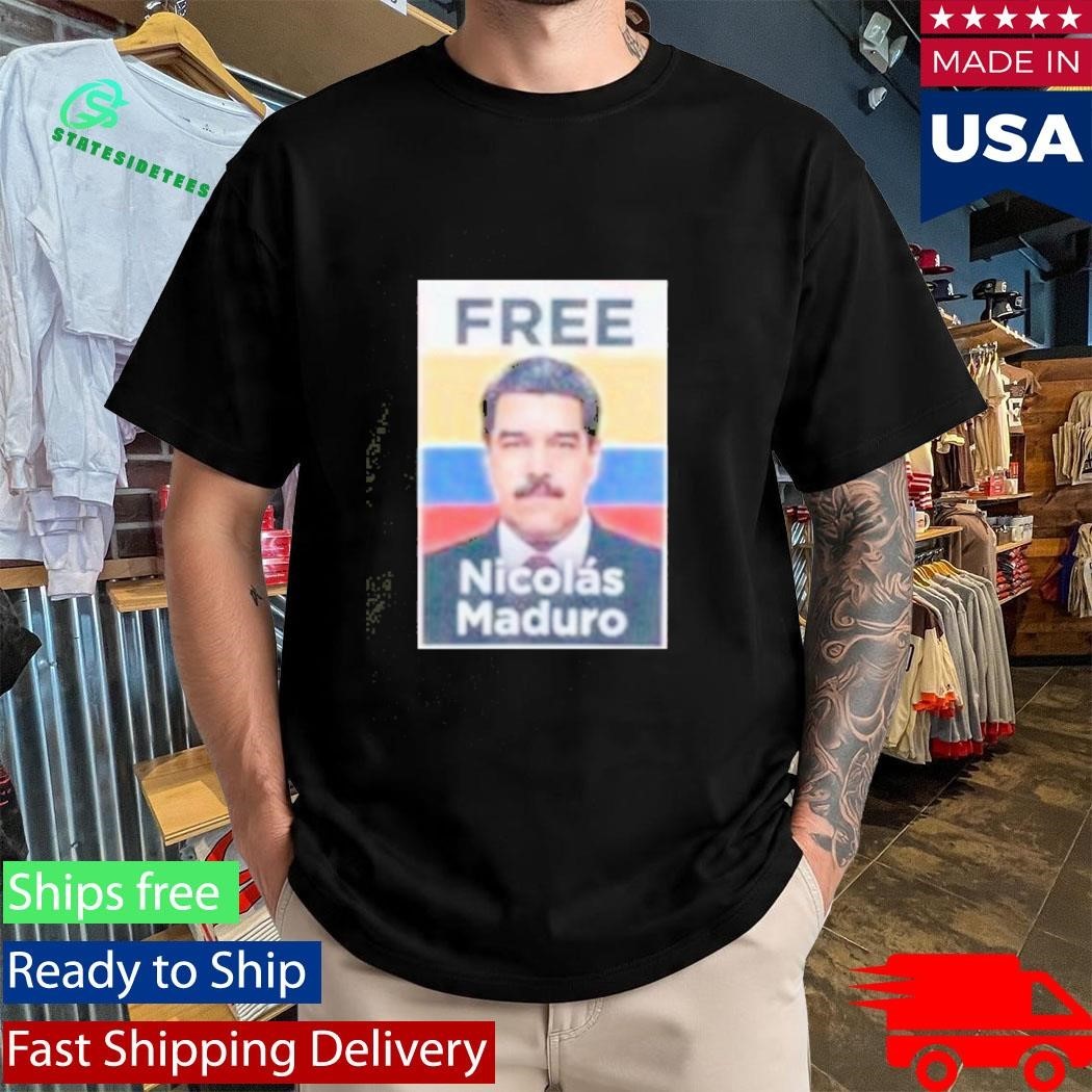 Democrats Free Nicolas Maduro Shirt Unisex , , , Long Sleeve Tee