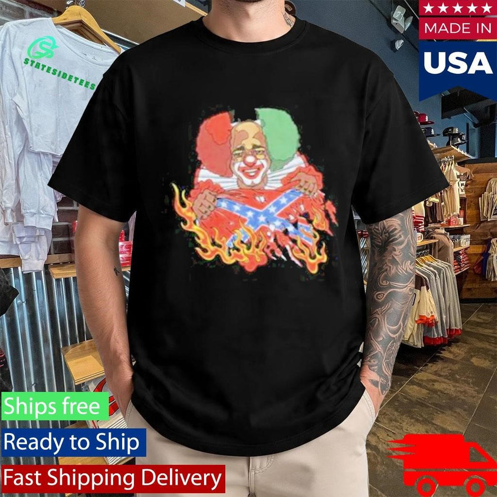 Denim Tears Clown Shirt Unisex , , , Long Sleeve Tee