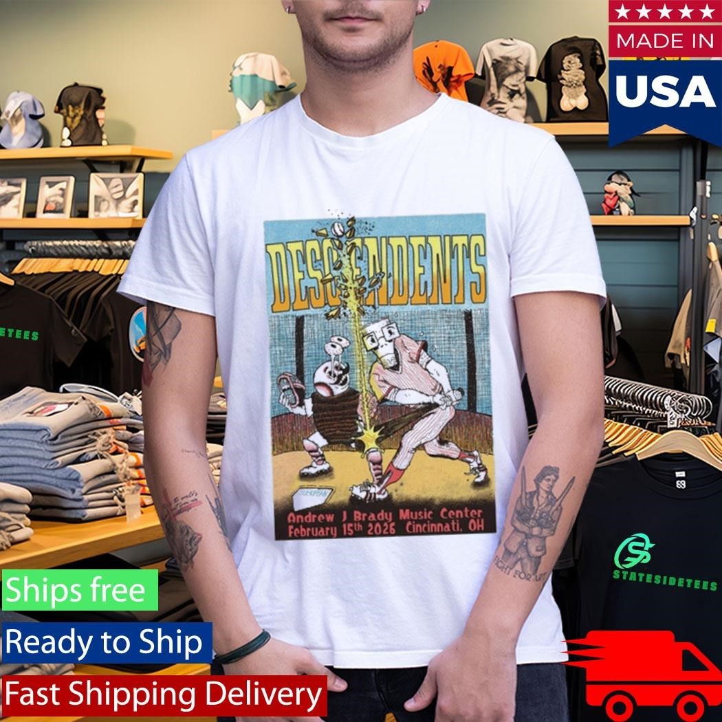 Descendents Feb 15 2026 Cincinnati OH Shirt Unisex , , , Long Sleeve Tee