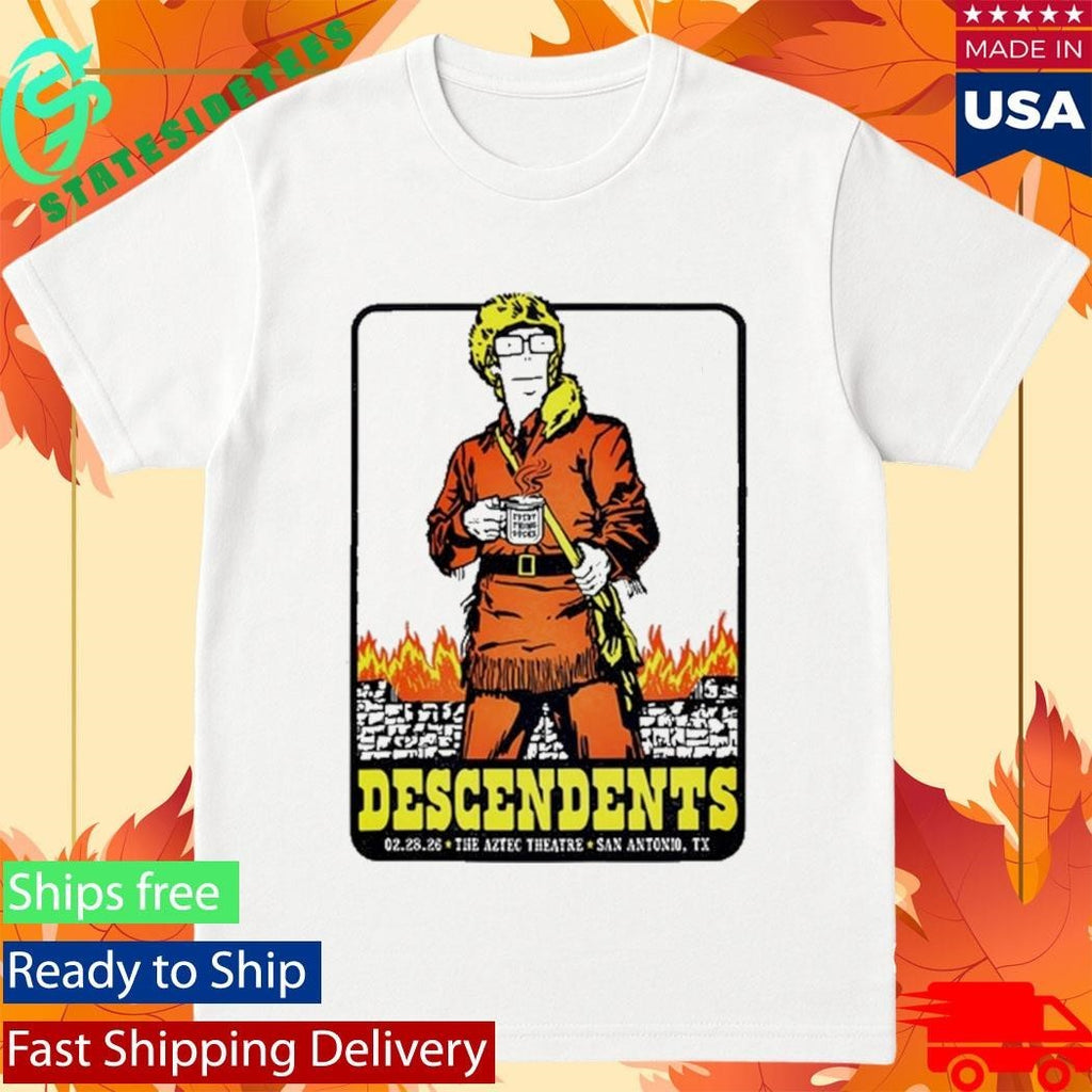 Descendents Feb 28 2026 Aztec Theatre in San Antonio TX Shirt Unisex , , , Long Sleeve Tee
