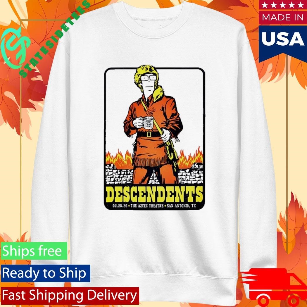 Descendents Feb 28 2026 Aztec Theatre in San Antonio TX Shirt Unisex , , , Long Sleeve Tee