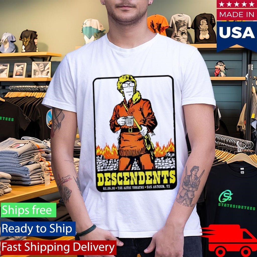 Descendents Feb 28 2026 Aztec Theatre in San Antonio TX Shirt Unisex , , , Long Sleeve Tee