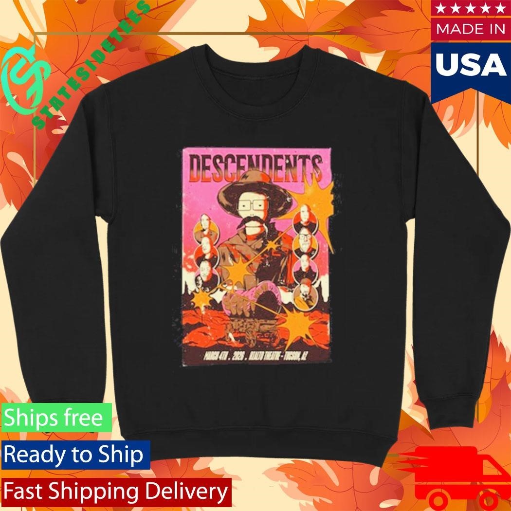 Descendents Mar 4 2026 Tucson Unisex , , , Long Sleeve Tee