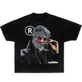 Desert Solider Dyed Boxy Shirt Streetwear Y2K Vintage Y2k Teel Y2k Shirt Y2k Face Shirt Y2k & Menswear Tops T-Shirts