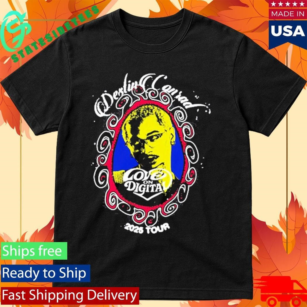 Destin Conrad Love On Digital Tour 2025 Shirt Unisex , , , Long Sleeve Tee