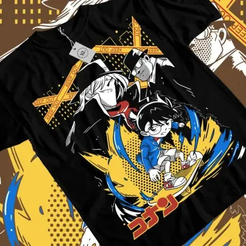 Detective Conan Detective Conan Detective Anime Case Closed All Size T-Shirts