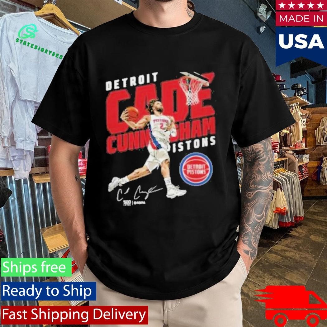 Detroit Pistons Cade Cunningham Windmill Shirts Unisex , , , Long Sleeve Tee