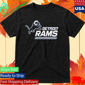 Detroit Rams Shirt Unisex , , , Long Sleeve Tee