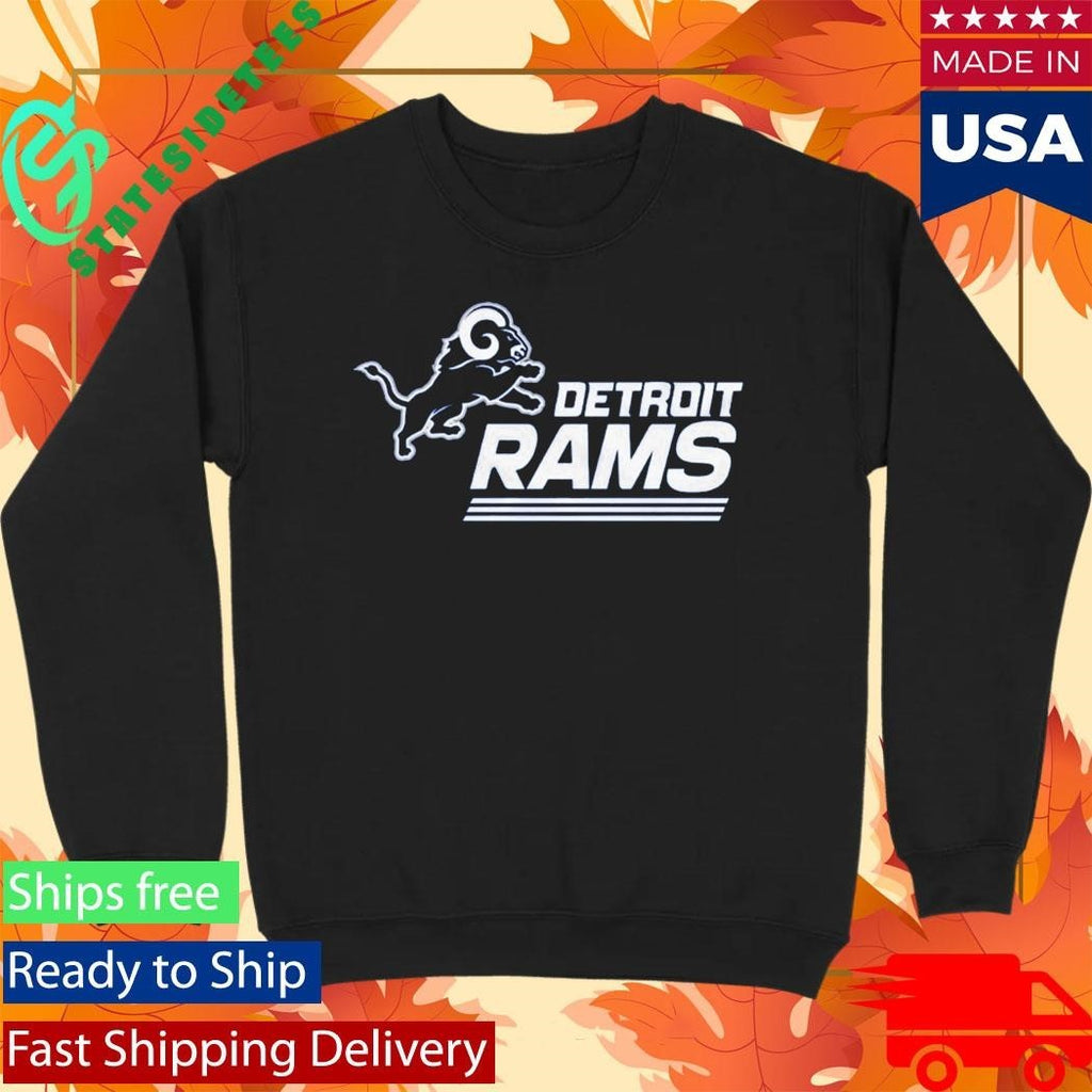 Detroit Rams Shirt Unisex , , , Long Sleeve Tee