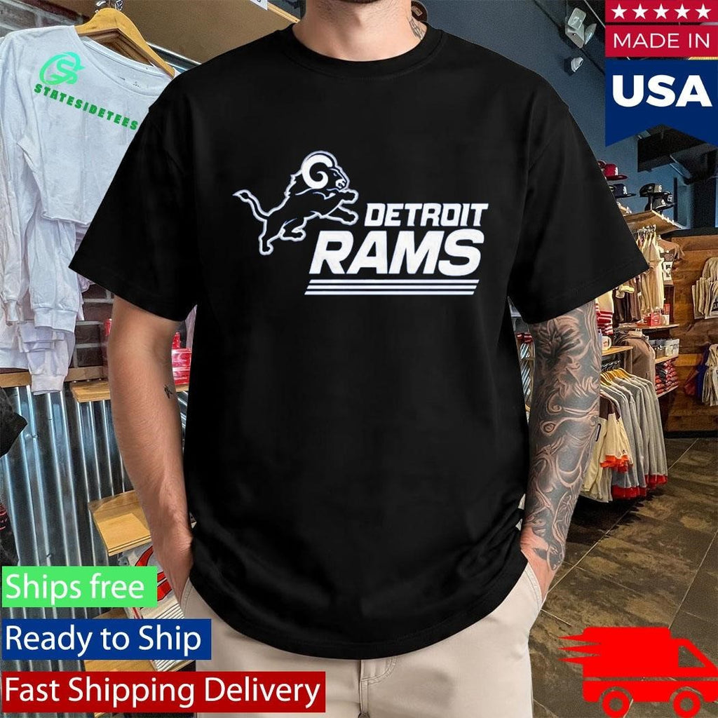 Detroit Rams Shirt Unisex , , , Long Sleeve Tee