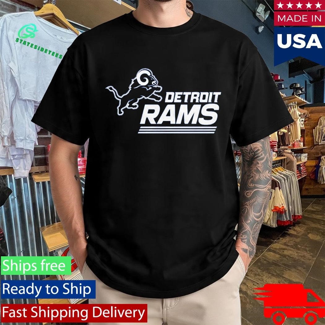 Detroit Rams Shirt Unisex , , , Long Sleeve Tee