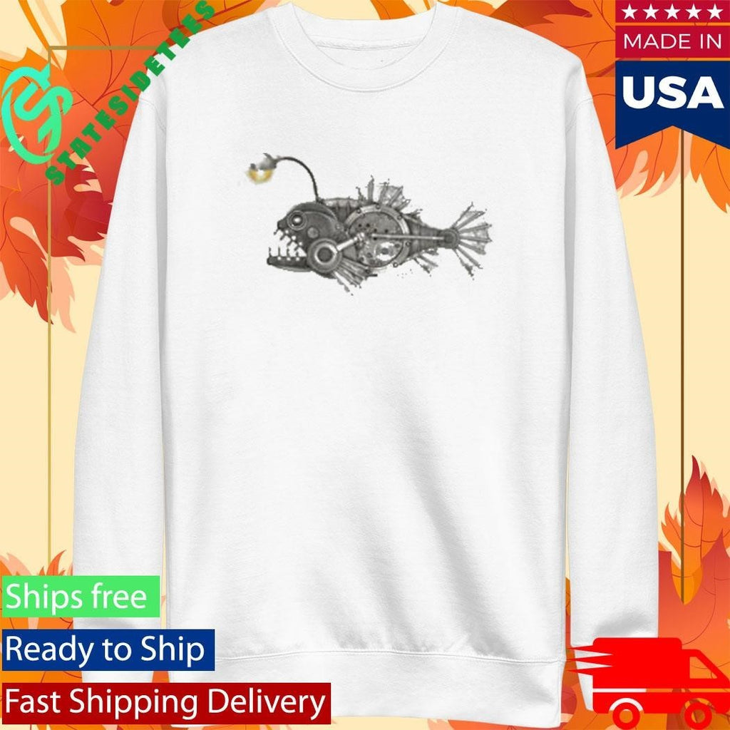 Dftba Steampunk Anglerfish Shirt Unisex , , , Long Sleeve Tee