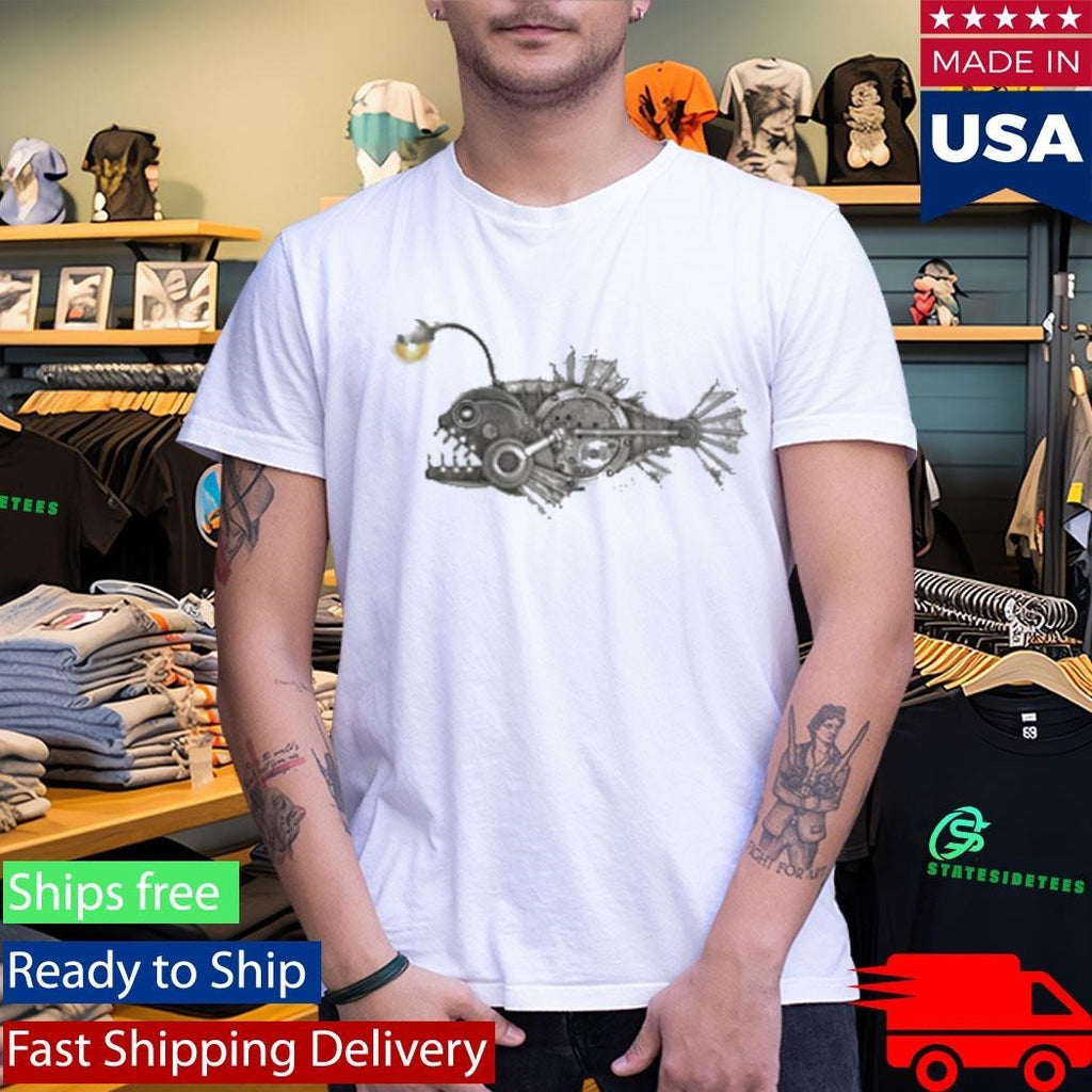 Dftba Steampunk Anglerfish Shirt Unisex , , , Long Sleeve Tee