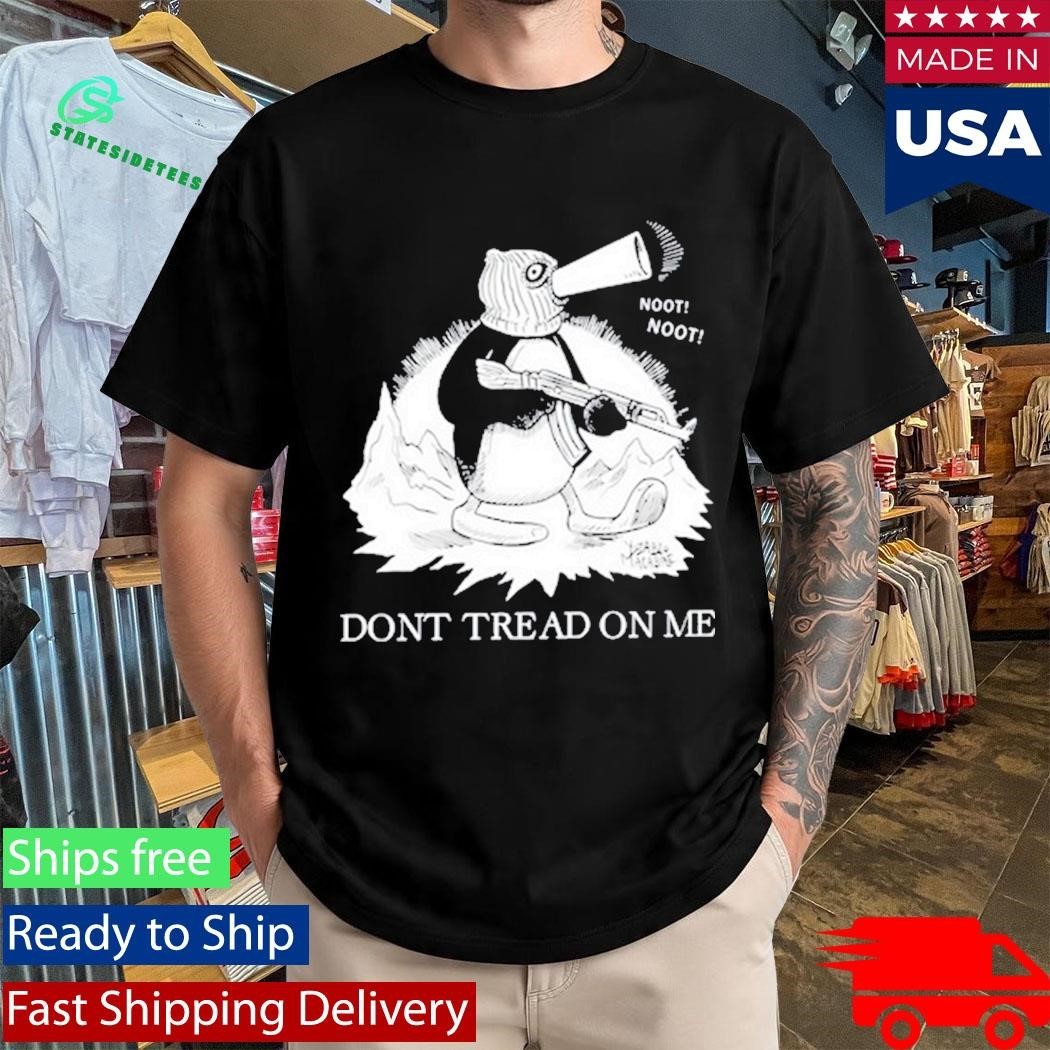 Diablo Macabre Don’t Tread On Me Penguin Noot Noot Shirt Unisex , , , Long Sleeve Tee