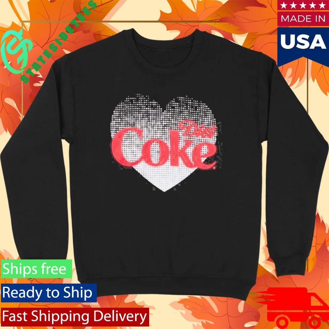 Diet Coke Heart Shirt Unisex , , , Long Sleeve Tee