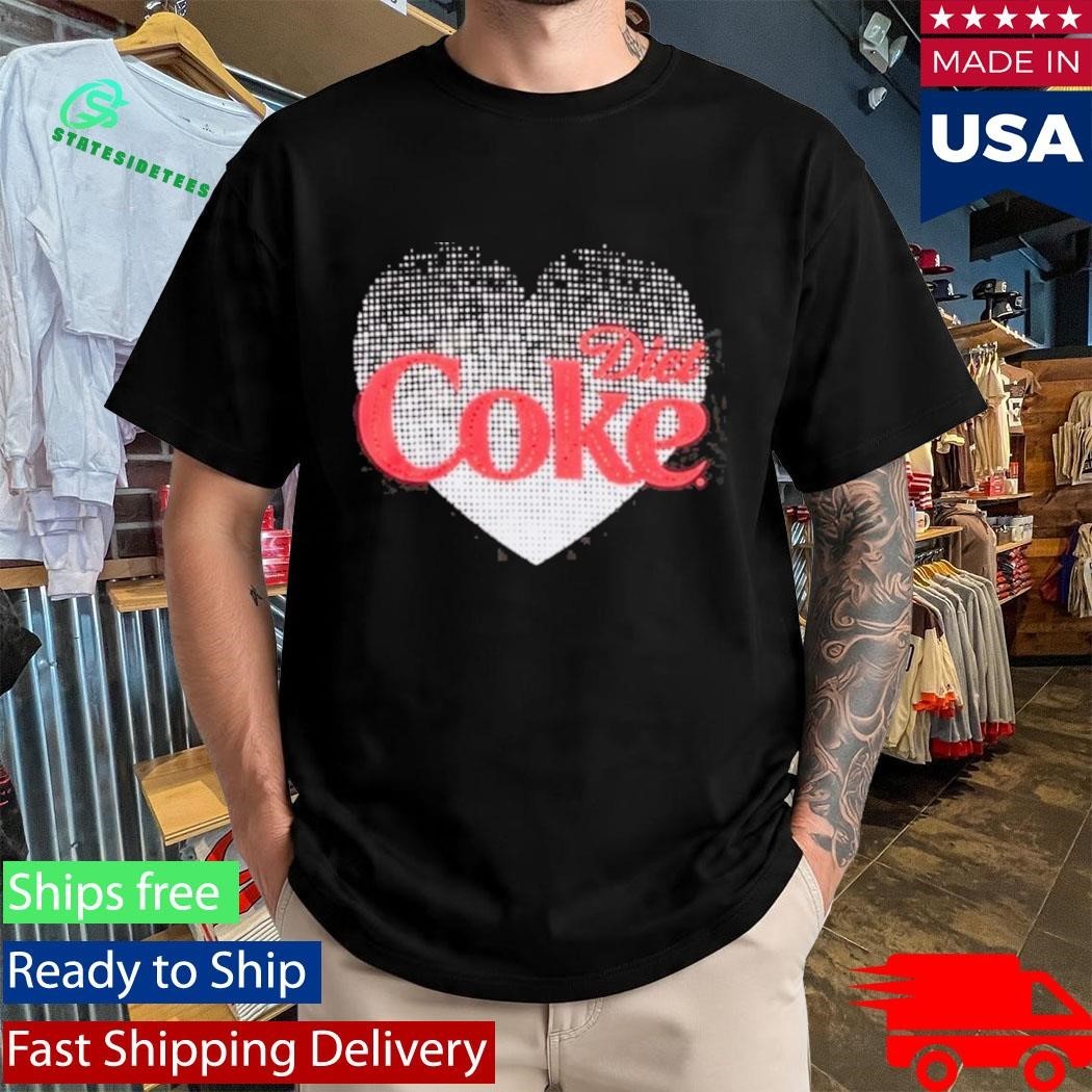 Diet Coke Heart Shirt Unisex , , , Long Sleeve Tee