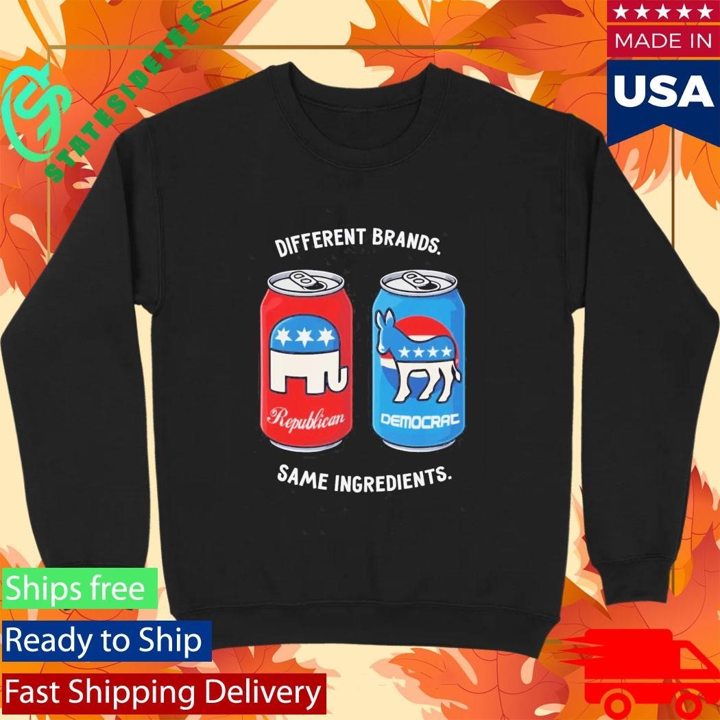 Different Brands Same Ingredients Shirt Unisex , , , Long Sleeve Tee