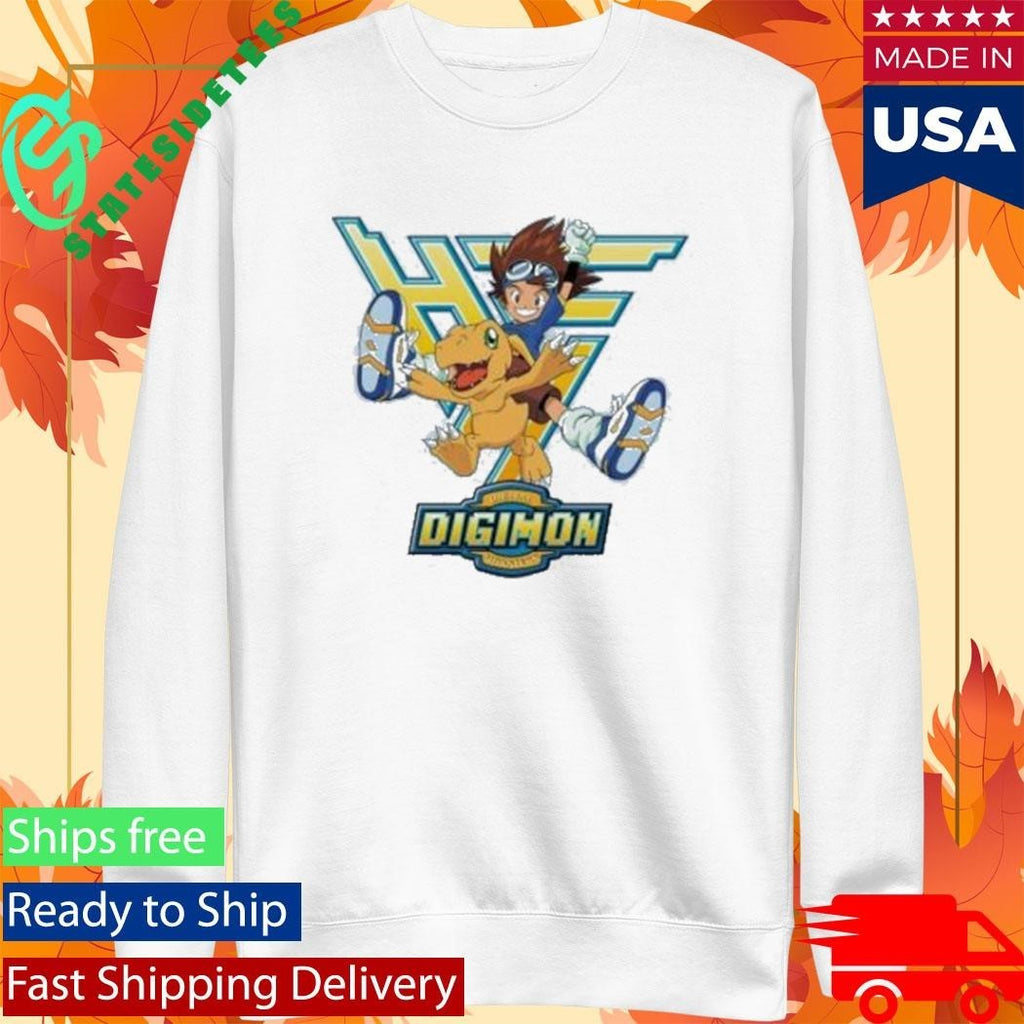 Digimon Hypland Logo Shirt Unisex , , , Long Sleeve Tee