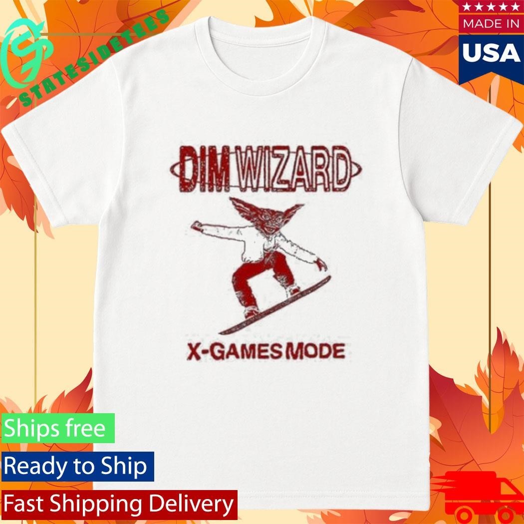 Dim Wizard Bandcamp X-Games Mode Ringer Shirt Unisex , , , Long Sleeve Tee
